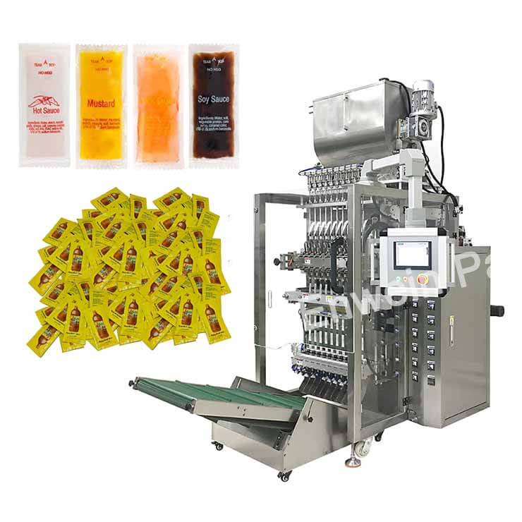 Stick Pack Machine Price, Tomato Ketchup Lane Packing Machine, Chili
